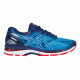 Asics Gel-Nimbus 19 Road Running Shoe - Men's-Diva Blue/White/Indigo Blue-Medium-10.5
