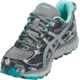 Asics GEL-Scram 3 Trail Running Shoes - Women's, Stone Grey/Silver/Aruba Blue, Medium, 6.5 US T6K7N.1193-6.5