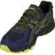 Asics GEL-Venture 6 Trail Running Shoes - Men's, Indigo Blue/Black/Energy Green, Extra Wide, 10 US T7G3N.4990-10