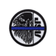 ASP Blue Line Patches, Black/White, 59137