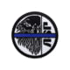 ASP Blue Line Patches, Black/White, 59137