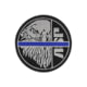 ASP Blue Line Patches, Silver, 59136