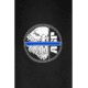 ASP Blue Line T-shirt, Sport Tek, Small, Black, 09606