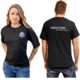 ASP Blue Line T-shirt, Sport Tek, Small, Black, 09606