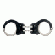 ASP Hinge Handcuffs Steel Black 2 Pawl Blue, Security 46111