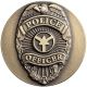 ASP Police Logo Cap, Brass 54105