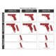 ASP Shadow Systems Enhanced Training Red Guns Xr W/ 2 Mags - 07380