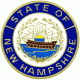 ASP State Seal Logo Cap, Brass - New Hampshire 54169