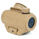 AT3 Tactical 1x23mm Micro Red Dot Reflex Sight, 2 MOA Red Dot, No Riser, Flat Dark Earth, No Riser, RD-50-0-FDE