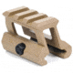 AT3 Tactical .83in Height PRO-MOUNT Mini Riser Mount, Anodized, Flat Dark Earth, 0.83 Riser, RM-83-PRO-FDE