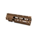 AT3 Tactical AR-15 Pro Quad Rail Free Float Handguard, Burnt Bronze, 7in, AT3-QR-7-BB