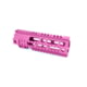 AT3 Tactical AR-15 Pro Quad Rail Free Float Handguard, Pink, 7in, AT3-QR-7-PNK