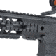 AT3 Tactical AR-15 Pro Quad Rail Free Float Handguard, Tungsten, 7in, AT3-QR-7-TG