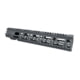 AT3 Tactical AR-15 Pro Quad Rail Free Float Handguard, Tungsten, 12.5in, AT3-QR-12-TG