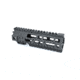 AT3 Tactical AR-15 Pro Quad Rail Free Float Handguard, Tungsten, 7in, AT3-QR-7-TG