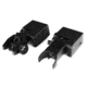 AT3 Tactical AR-15 Pro Series Flip-Up Backup Mounted Iron Sights w/ Front/Rear Set, Same Plane, IS-09, IS-09