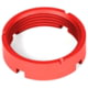 AT3 Tactical Castle Nut for AR-15 Buffer Tubes, Red, AT3-Castle-01-RED