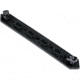 AT3 Tactical M-Lok Rail Cover, Polymer, Retro Design, Covers 3 Sections, Hardware, Black, 3-pack, 3-PK-AT3-MLC-RETRO-BLK