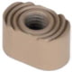 AT3 Tactical Mil-Spec AR-15 Magazine Catch Button, FDE, AT3-MCButton-03-FDE