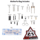 AT3 Tactical MOTHERFU-BAG The BIG AR-15 Lost Parts Kit, Springs, Detents, Wear Parts, and More, AT3-BIG-FU-BAG