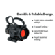 AT3 Tactical RCO Red Dot Sight, Circle Dot Reticle, Variable Riser Mounts, AT3-RCO