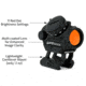AT3 Tactical RD-50 Micro Red Dot Reflex Sight, .83in Riser, RD-50-83