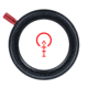 AT3 Tactical Red Tail 1-4x24mm Rifle Scope, 30mm Tube, Second Focal Plane, AT3-RT-NM-1-4x24