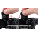AT3 Tactical Red Tail LPVO 1-4x24 Rifle Scope with Mount 30mm SFP, Black, Illuminated BDC Reticle, MOA, with 30mm Cantilever Mount and Throw Lever, AT3-RT-1-4X24