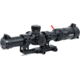 AT3 Tactical Red Tail LPVO 1-6x24 Rifle Scope with Mount 30mm SFP, Black, Illuminated BDC Reticle, MOA, with 30mm Cantilever Mount and Throw Lever, AT3-RT-1-6X24