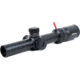AT3 Tactical Red Tail LPVO 1-6x24 Rifle Scope with Mount 30mm SFP, Black, Illuminated BDC Reticle, MOA, with 30mm Cantilever Mount and Throw Lever, AT3-RT-1-6X24