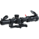 AT3 Tactical Red Tail LPVO 1-6x24 Rifle Scope with Mount 30mm SFP, Black, Illuminated BDC Reticle, MOA, with 30mm Cantilever Mount and Throw Lever, AT3-RT-1-6X24