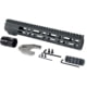 AT3 Tactical SPEAR M-LOK AR-15 Free Float Handguard, 12in Length, Tungsten, AT3-MLOK-12-TG