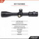 Athlon Optics Argos BTR Gen II Rifle Scope, 6-24x50mm, 30mm Tube, First Focal Plane, APMR FFP IR MIL Reticle, Matte Black, 214063