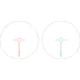 Athlon Optics Midas TSP3 Prismatic Red Dot Sight, 3x28mm, Red/ Green TSP3 Prism Reticle, Black, 403024