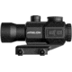 Athlon Optics Midas TSP4 Prismatic Red Dot Sight, 3.9x30mm, Red/ Green TSP4 Prism Reticle, Black, 403025