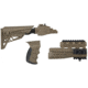 ATI Outdoors Strikeforce 6-Postion Folding Stock w/TactLite Cheekrest, Strikeforce Handguard, X1 Pistol Grip, Scorpion Recoil System, AK-47, Flat Dark Earth, B.2.20.1250
