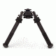 Atlas Bipods Atlas Bipod-No Clamp-for BT19, ADM 170-S, ARMS 17S, TRAMP, LT171, Black BT10-NC