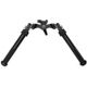 Atlas Bipods Atlas Super CAL Bipod, 5.875 - 11.125 in Height Range, 45-degree Cant, Picatinny, 6061-T6, Anodized, Black, BT72-LW17