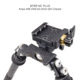 Atlas CAL Gen 2 Tall Bipod, 6-12.3in Height Range, Area 419 ARCALOCK Clamp, Black, BT69NCPLUSA419ARCALK