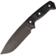 Atlas Dynamic Defense Harbinger Rex Fixed Blade Knife, 11.75in, 6.5in, Standard Edge, Black Micarta Handle ADDHREX