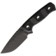 Atlas Dynamic Defense Harbinger S Fixed Blade Knife, 4in, Drop Point, Black, G10 Handle ADDHS