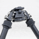 Atlas PSR Standard Bipod, 5-9.4in Height Range, Arisaka Picatinny Rail Slider, Black, BT46NCPLUSARSKPICSLDR