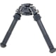 Atlas PSR Standard Bipod, 5-9.4in Height Range, Area 419 ARCALOCK Dual-Clamp, Black, BT46NCPLUSA419ARCALKDual
