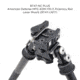 Atlas PSR Tall Bipod, 6.2-12.5in Height Range, Arisaka Picatinny Rail Slider, Black, BT47NCPLUSARSKPICSLDR