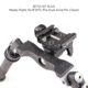 Atlas Super CAL Bipod, 5.6-10.8in Height Range, Arisaka Picatinny Rail Slider, Black, BT72NcPLUSARSKPICSLDR