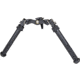 Atlas Super CAL Bipod, 5.6-10.8in Height Range, Arisaka Picatinny Rail Slider, Black, BT72NcPLUSARSKPICSLDR