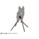 Atlas Target Works Coyote Front Facing Reactive Targets