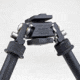 Atlas V8 Bipod, 5-9.4in Height Range, Arisaka Picatinny Rail Slider, Black, BT10NCPLUSA419ARSKPICSLDR