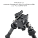 Atlas V8 Bipod, 5-9.4in Height Range, Arisaka Picatinny Rail Slider, Black, BT10NCPLUSA419ARSKPICSLDR