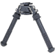 Atlas V8 Bipod, 5-9.4in Height Range, Arisaka Picatinny Rail Slider, Black, BT10NCPLUSA419ARSKPICSLDR